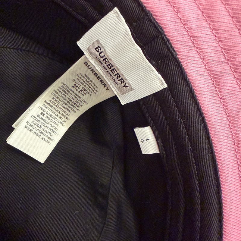 BURBERRY粉色漁夫帽-1