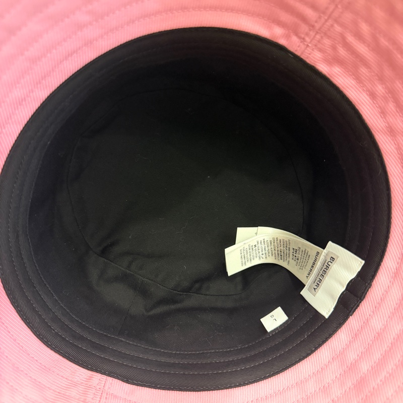 BURBERRY粉色漁夫帽-2