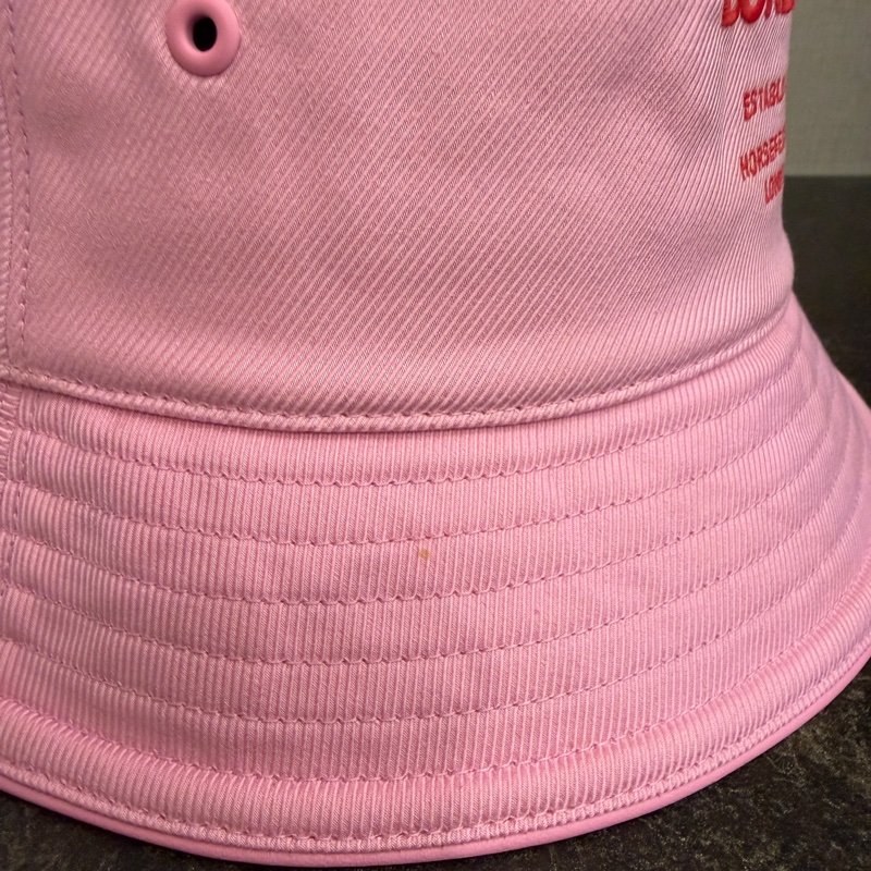 BURBERRY粉色漁夫帽-3