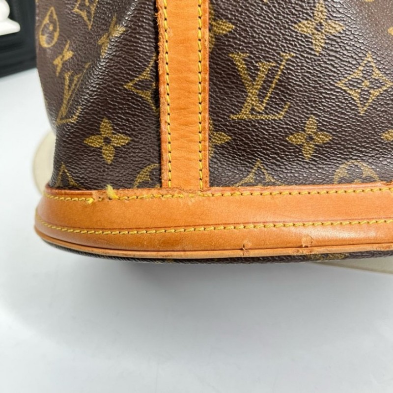 LV路易威登 中古老花水桶包 經典Monogram配色 容量實用 日常通勤出門都很合適-9