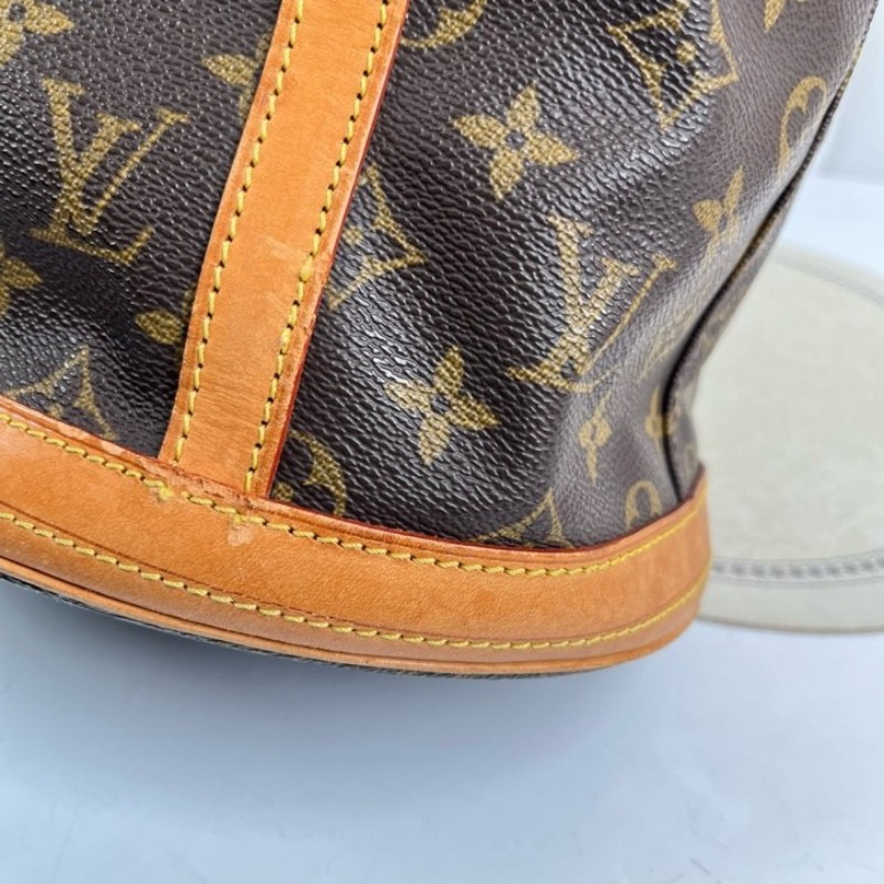 LV路易威登 中古老花水桶包 經典Monogram配色 容量實用 日常通勤出門都很合適-10