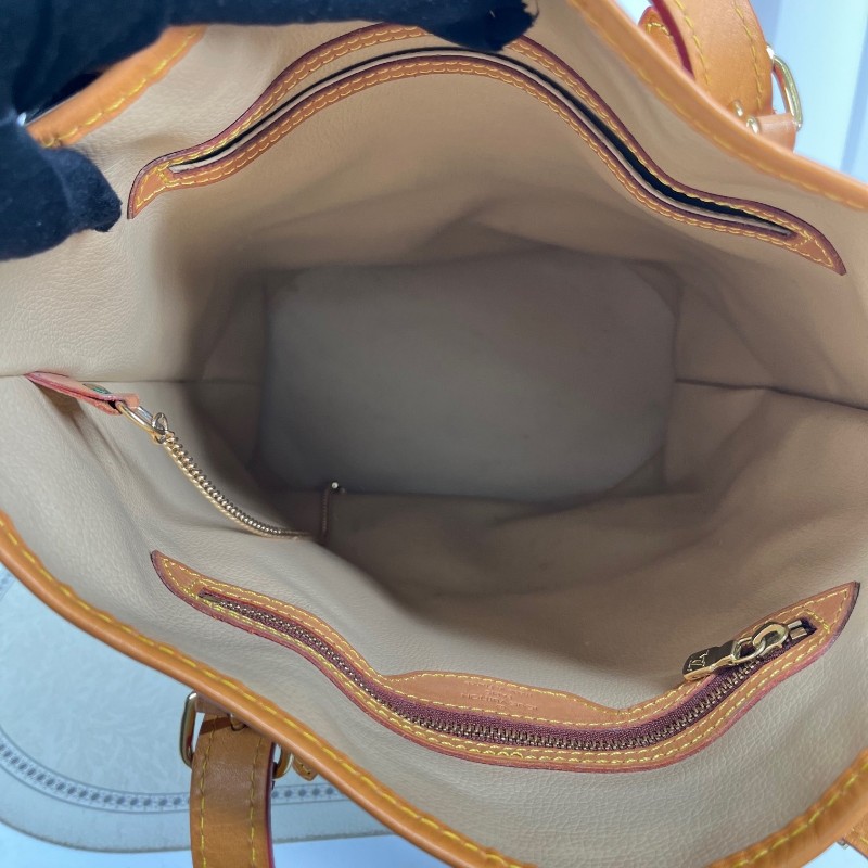 LV路易威登 中古老花水桶包 經典Monogram配色 容量實用 日常通勤出門都很合適-13