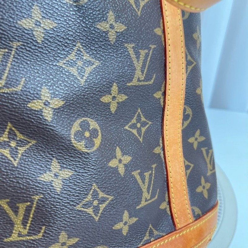 LV路易威登 中古老花水桶包 經典Monogram配色 容量實用 日常通勤出門都很合適-21