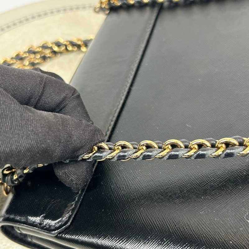 專櫃價2.4折!LV/路易威登 芯片款 早春秀款pochette thelma鎖頭鏈條包 肩帶可調節 單肩斜挎都可-15