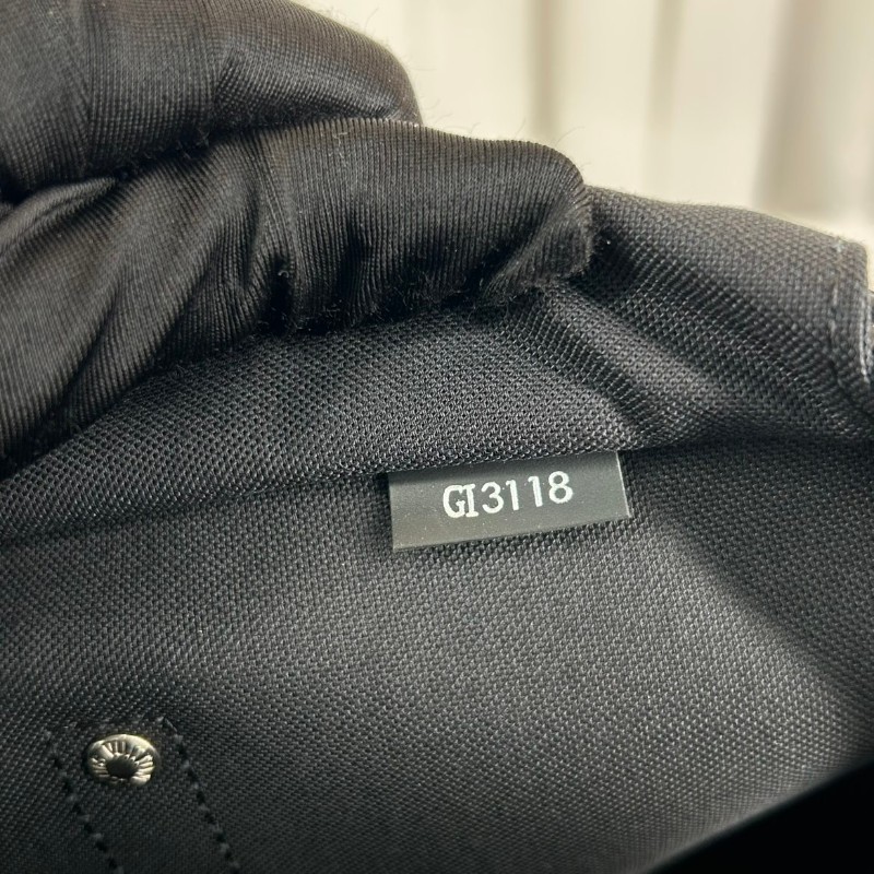 LV路易威登  黑灰棋盤格手提公文包 時尚型男必備  大容量 內有隔層 可以放電腦-14