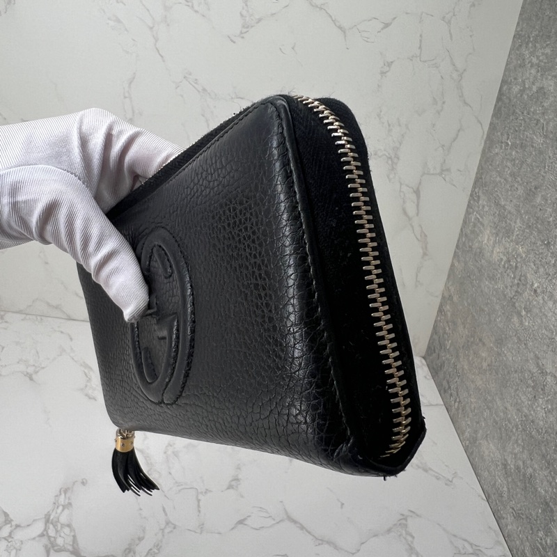 香緹國際精品913 Gucci soho拉鏈長夾-1