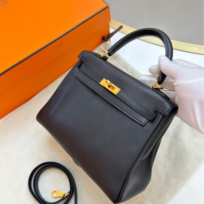 Hermes/愛馬仕kelly25黑金 x刻-2