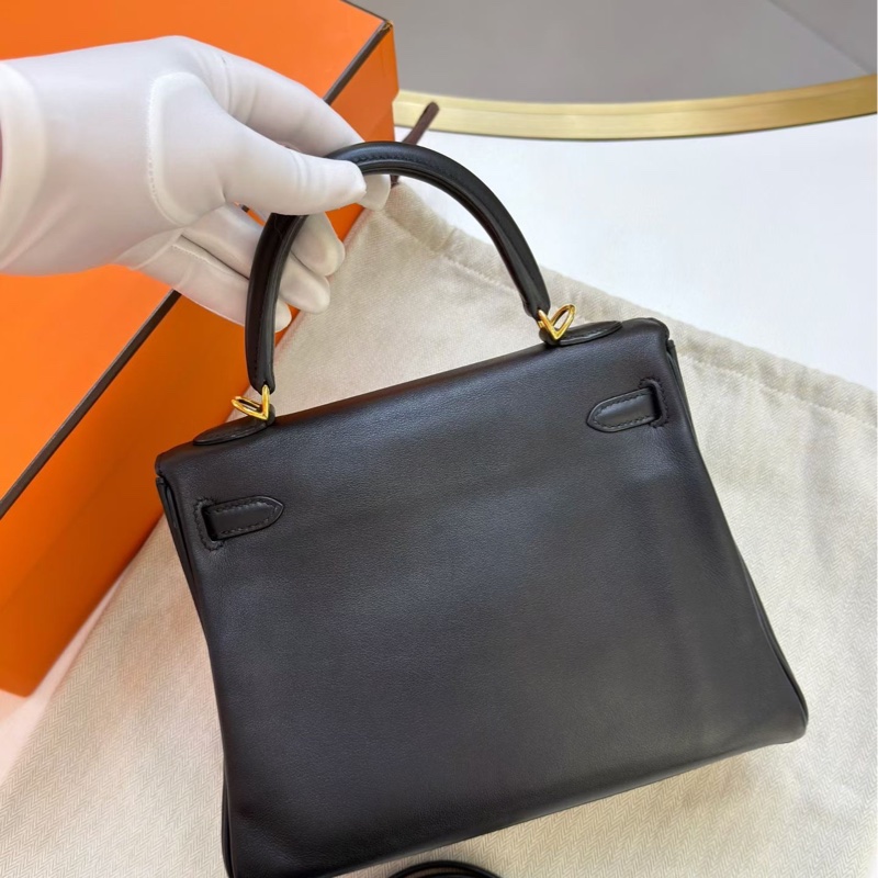 Hermes/愛馬仕kelly25黑金 x刻-3