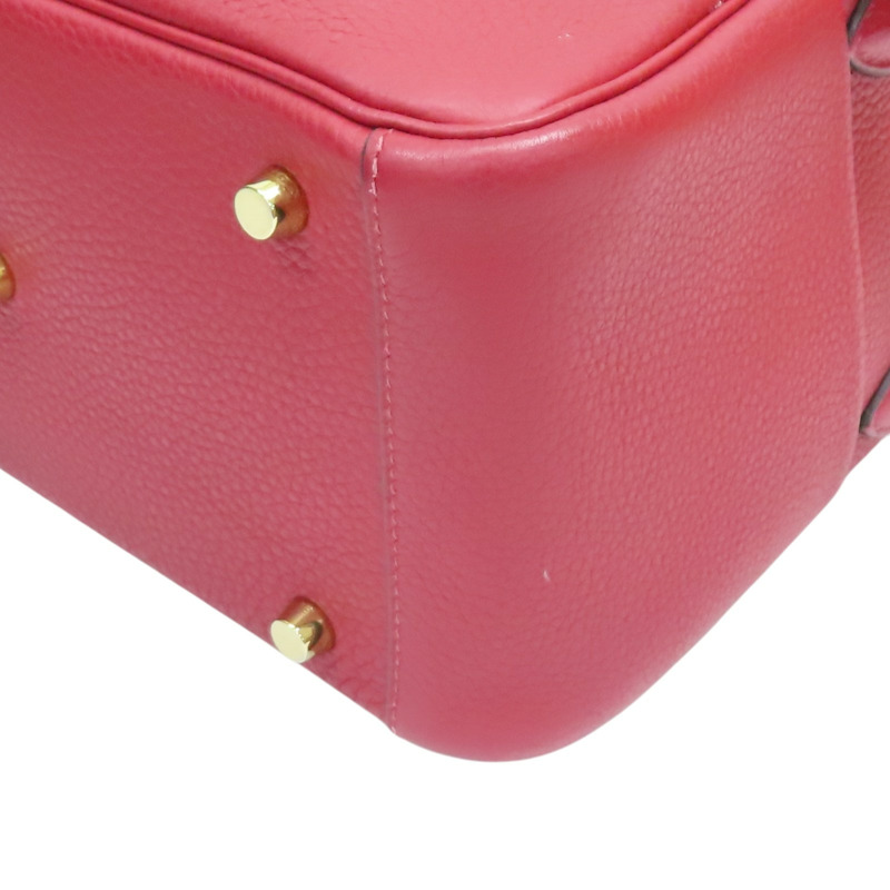 石榴紅 TC皮革 Lindy 26 肩背包 A刻 金扣【HERMES 愛馬仕】 H073428CC-12