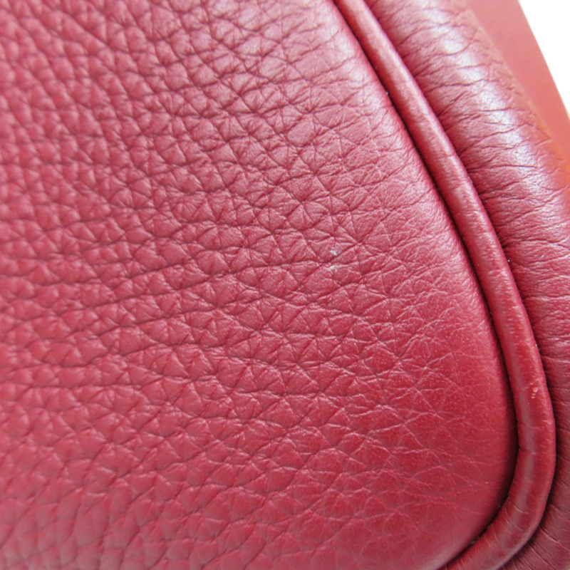 石榴紅 TC皮革 Lindy 26 肩背包 A刻 金扣【HERMES 愛馬仕】 H073428CC-15