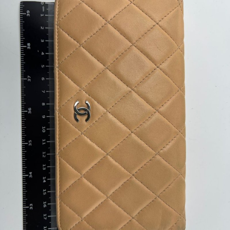 Chanel 菱格紋長款對折皮夾-5