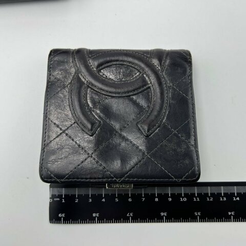 Chanel 短款對折皮夾