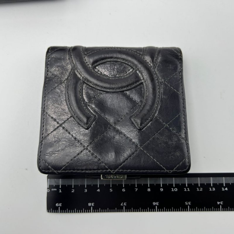 Chanel 短款對折皮夾-0