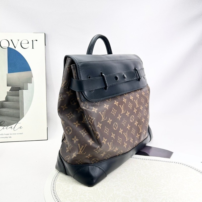 路易威登/Louis Vuitton   steamer 
lv 郵差包 男包 斜挎單肩 內裡容量大 短途出差皆可-2
