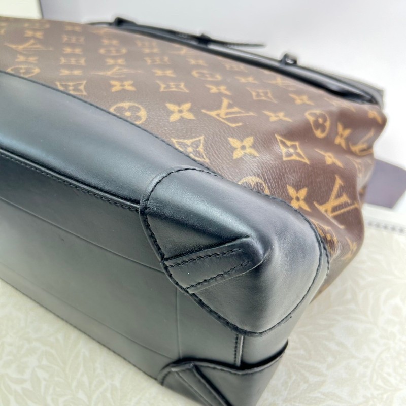 路易威登/Louis Vuitton   steamer 
lv 郵差包 男包 斜挎單肩 內裡容量大 短途出差皆可-11