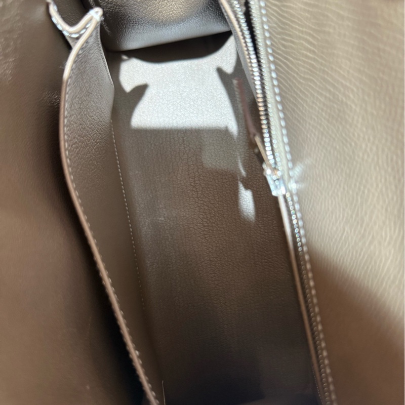 HERMES/愛馬仕 KELLY25 大象灰 銀扣 Epsom皮-6