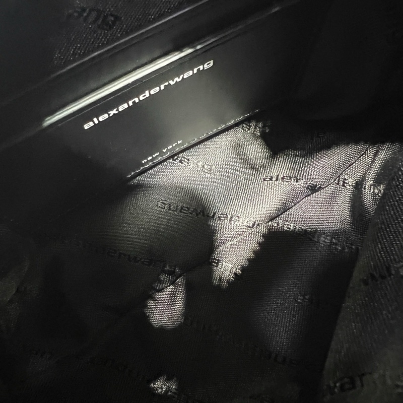 99新Alexander Wang 大王包 Heiress系列 水鑽拼黑色 腋下包 手提包 尺寸:15*6*9 cm 。-8