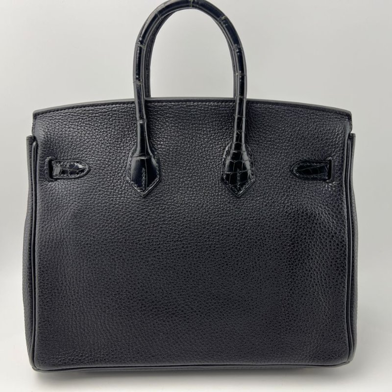 愛馬仕 Birkin 拼皮手提包-8