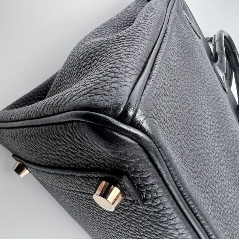 愛馬仕 Birkin 拼皮手提包-9