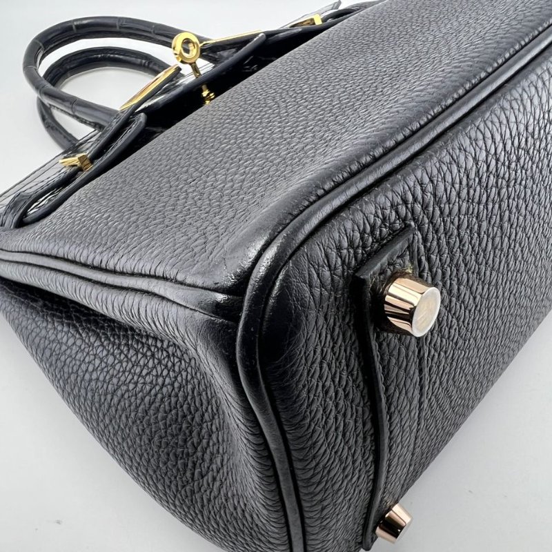 愛馬仕 Birkin 拼皮手提包-11