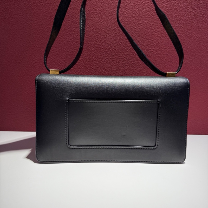 Celine 賽琳 box 橫版 黑白配色 稀少款 尺寸:26x7x14cm-3