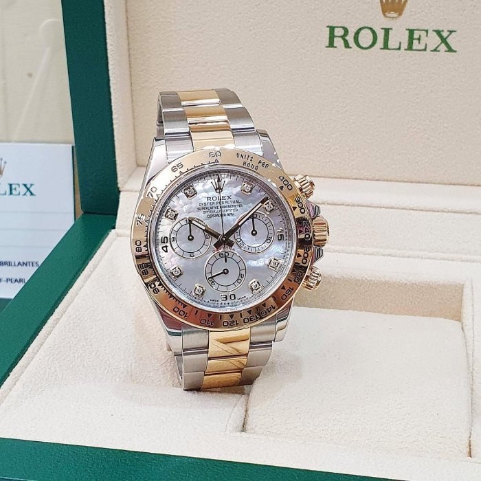 【大眾名錶】ROLEX 勞力士 116503 Daytona 18K半金迪通拿 2017/09 B1120-3