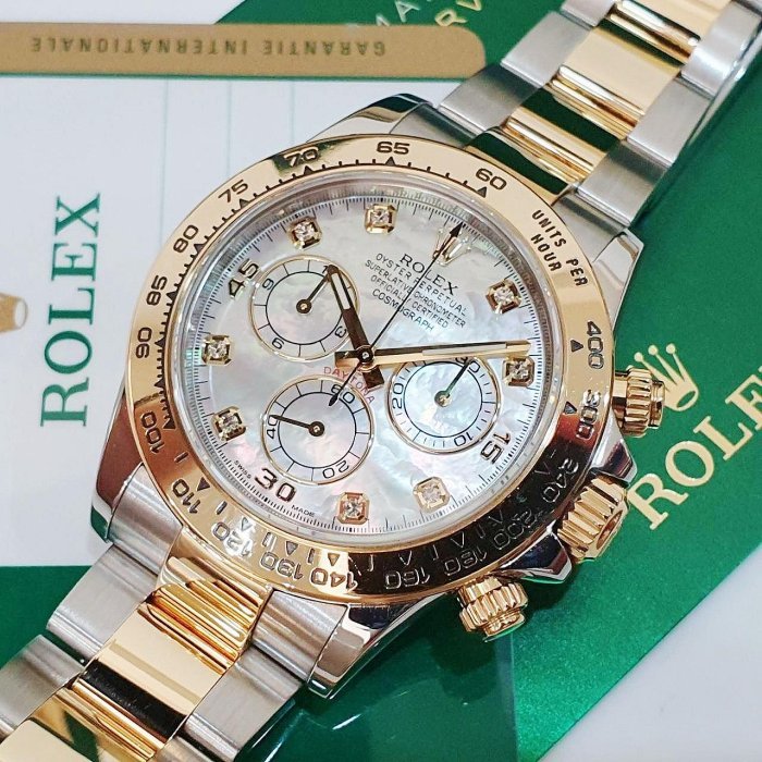 【大眾名錶】ROLEX 勞力士 116503 Daytona 18K半金迪通拿 2017/09 B1120-8