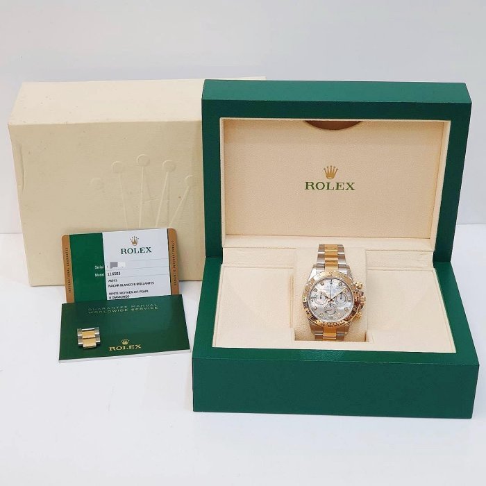 【大眾名錶】ROLEX 勞力士 116503 Daytona 18K半金迪通拿 2017/09 B1120-9