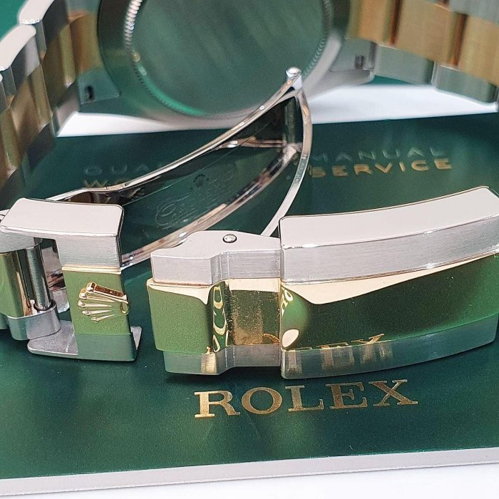 【大眾名錶】ROLEX 勞力士 116503 Daytona 半金款迪通拿 2019/11 黑貝八鑽 B1121-6