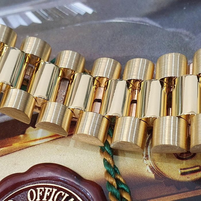 【大眾名錶】ROLEX 勞力士 18238 Day-Date 18K金 台AD 原面未翻寫 漸層藍十鑽面 經典紅蟳款 錶徑36mm G199-5