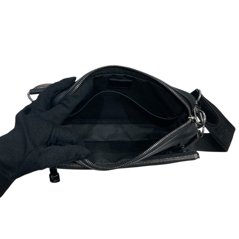 LOUIS VUITTON 路易威登 M69443 MONOGRAM ECLIPSE TRIO MESSENGER 老花三合一斜背郵差包 帆布 黑色 銀釦-12