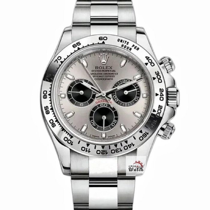 【大眾名錶】ROLEX勞力士 Daytona 116509 18K白金 2019/06 梁家輝 灰色面盤 錶徑40mm B1030-0
