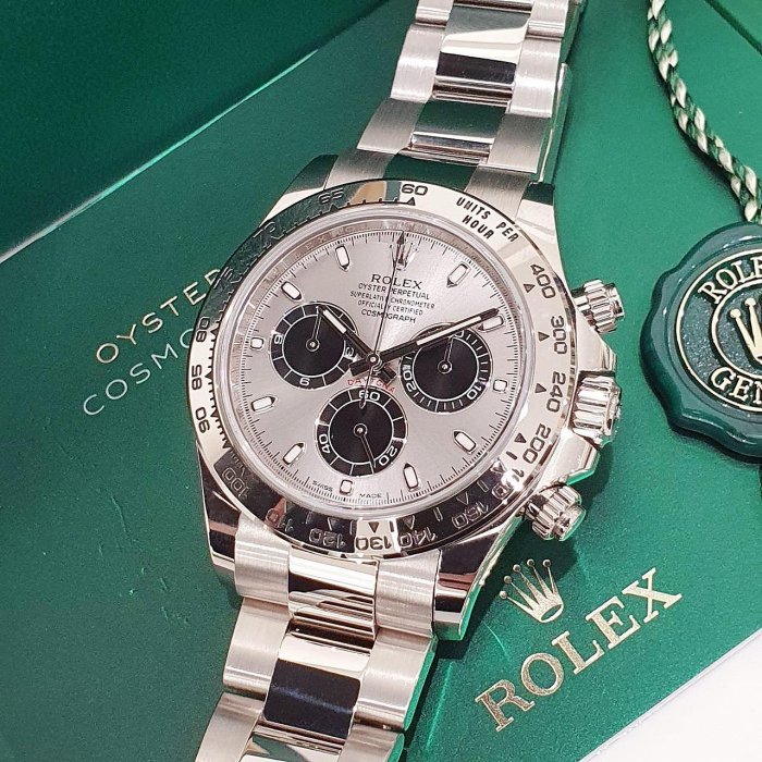 【大眾名錶】ROLEX勞力士 Daytona 116509 18K白金 2019/06 梁家輝 灰色面盤 錶徑40mm B1030-8