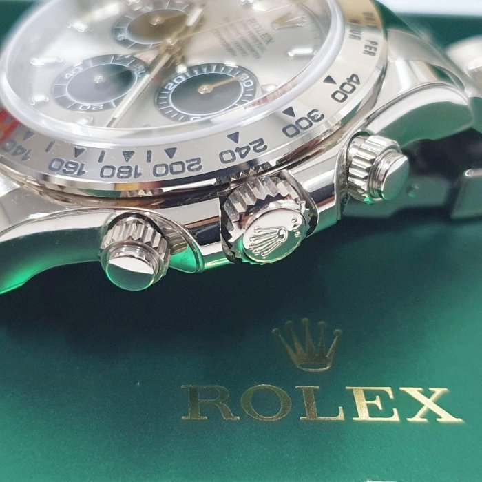 【大眾名錶】 ROLEX 勞力士116509 Daytona 18K白金 2021/04 熱門款 L1622-5