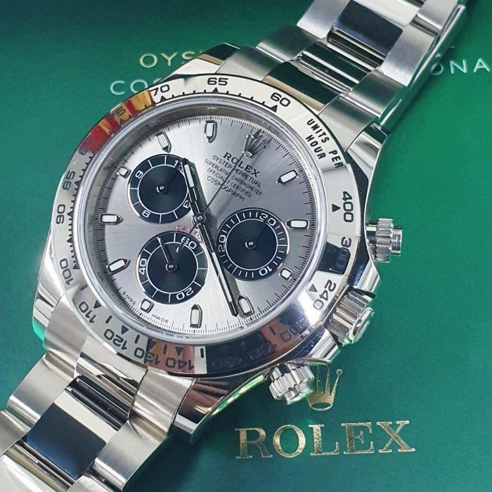 【大眾名錶】 ROLEX 勞力士116509 Daytona 18K白金 2021/04 熱門款 L1622-7