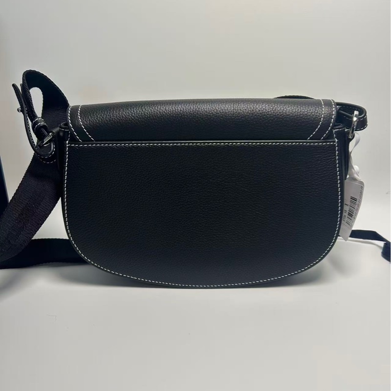 98新|Dior/迪奧 黑銀馬鞍包。-1