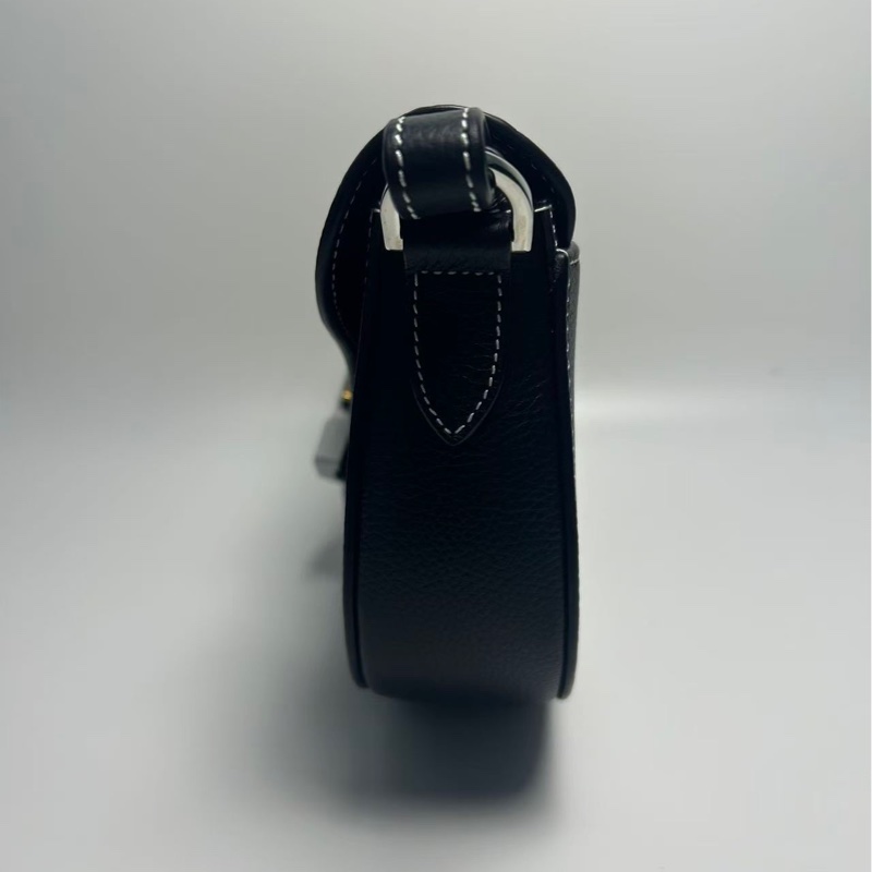 98新|Dior/迪奧 黑銀馬鞍包。-2