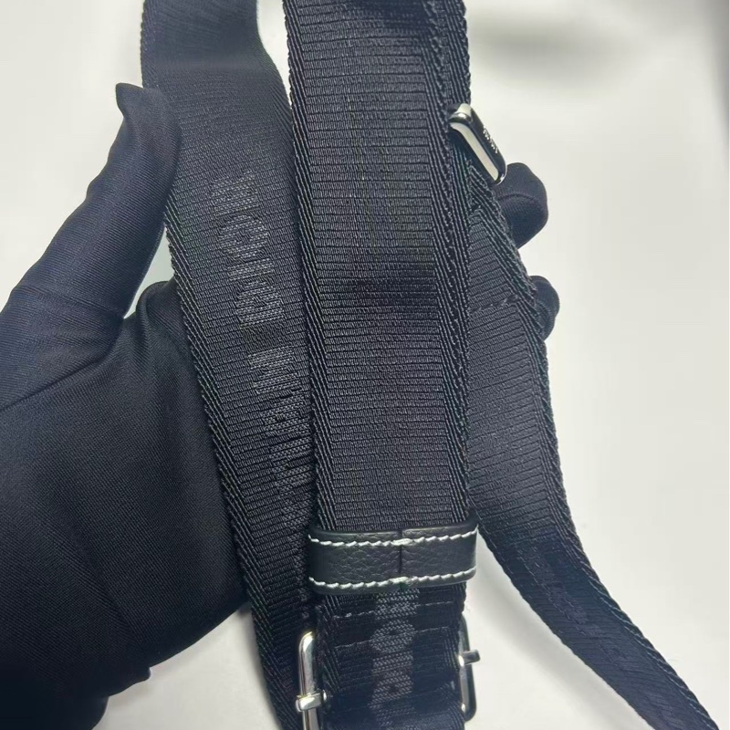 98新|Dior/迪奧 黑銀馬鞍包。-7