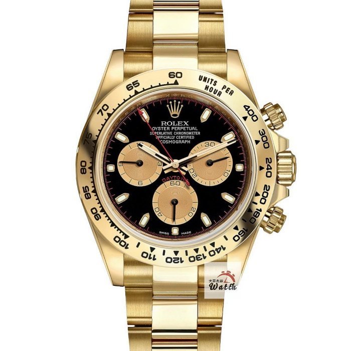 【大眾名錶】ROLEX勞力士 116508 Daytona 18K金 2017/07 大全套9.8成新 保羅紐曼面盤 絕版紅圈紅針 B1163-0