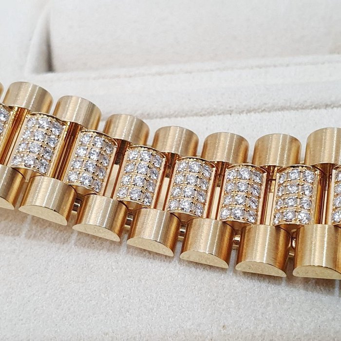 【大眾名錶】ROLEX 勞力士 118388 Day-Date 2020/03卡 頂奢錶款 原廠鑽帶/鑽圈/鑽腳 滿天星貝殼羅馬面盤 錶徑36mm B1222-7