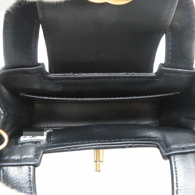 香奈兒鏈手拿包/肩背包 AP3435 小牛皮黑色-6