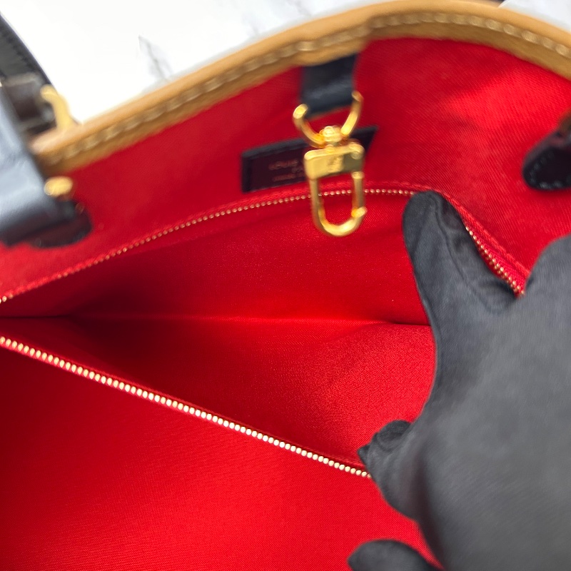 LV on the GO GM 老花大號手提包肩背包 晶片款-24