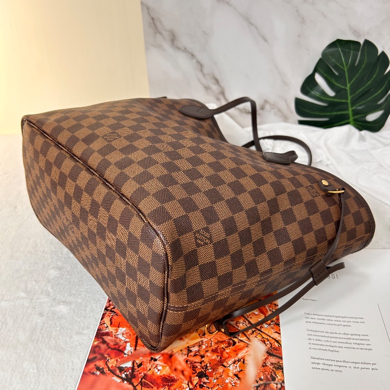 LV Neverfull MM 棋盤格中號 N41358 2023年-14