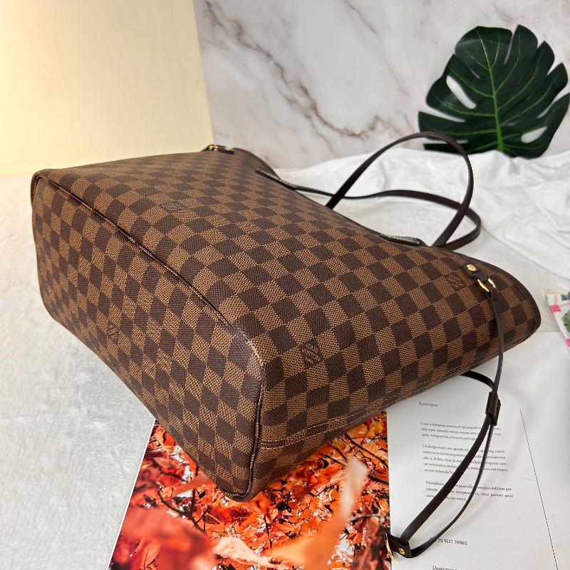 LV Neverfull MM 棋盤格中號 N41358 2023年-16