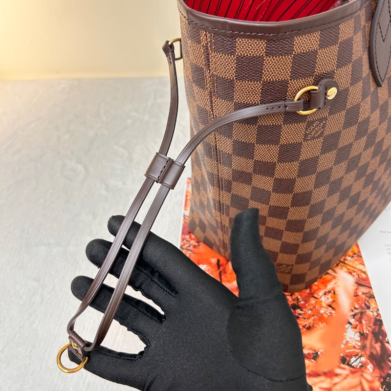 LV Neverfull MM 棋盤格中號 N41358 2023年-20