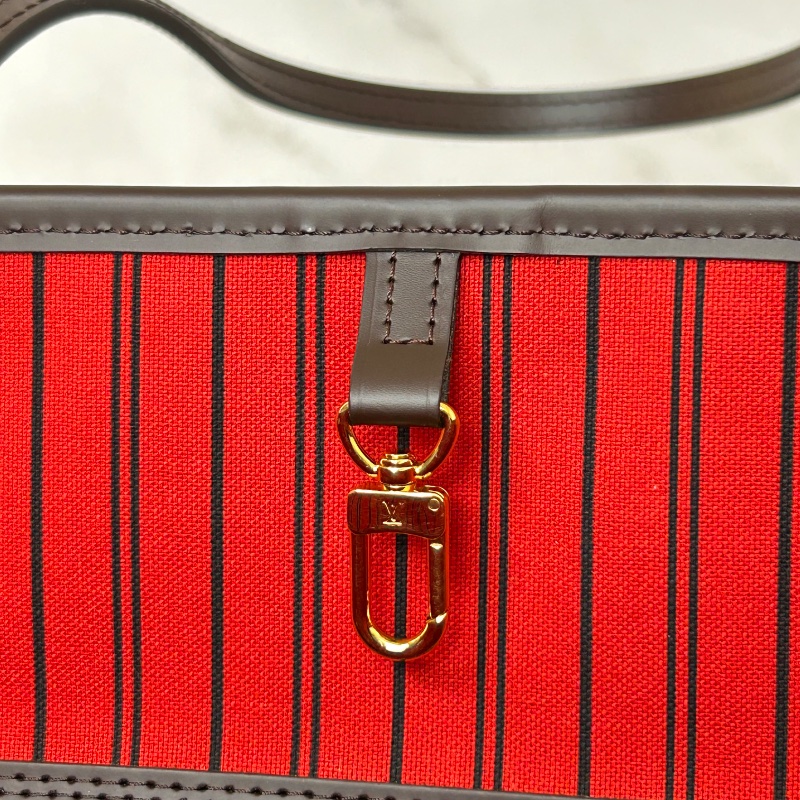 LV Neverfull MM 棋盤格中號 N41358 2023年-23