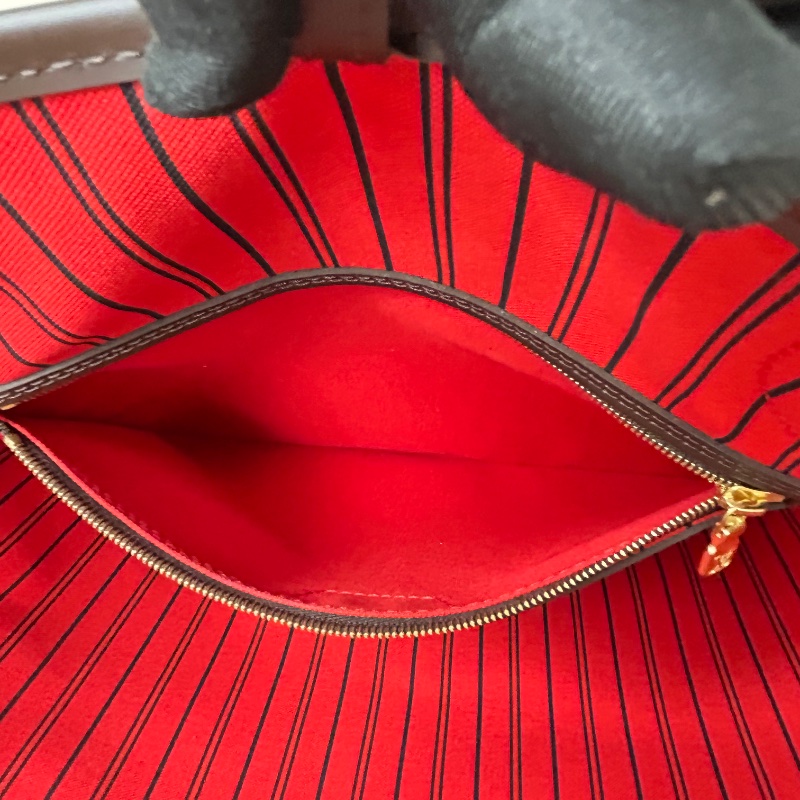 LV Neverfull MM 棋盤格中號 N41358 2023年-26