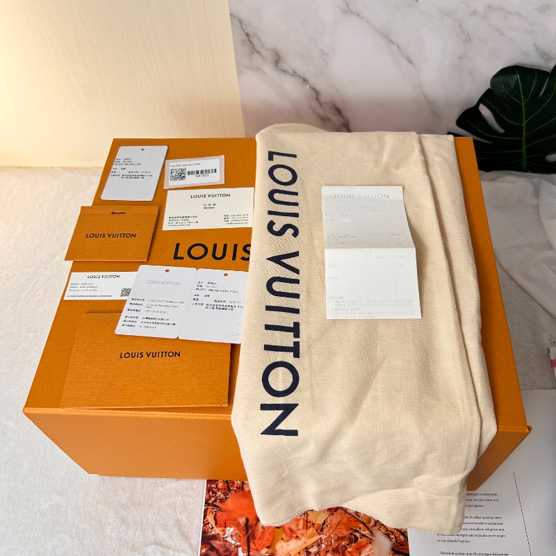 LV Neverfull MM 棋盤格中號 N41358 2023年-39