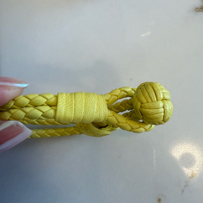🐮BOTTEGA VENETA 手工編織牛皮雙層手環 (612982)-3