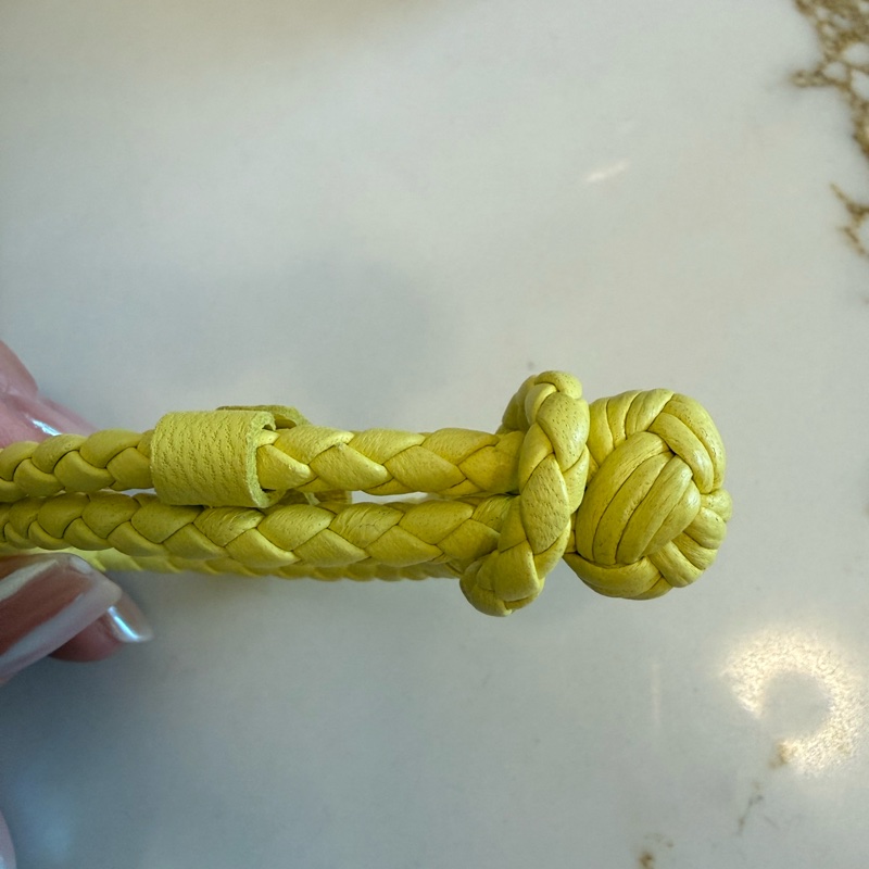 🐮BOTTEGA VENETA 手工編織牛皮雙層手環 (612982)-6